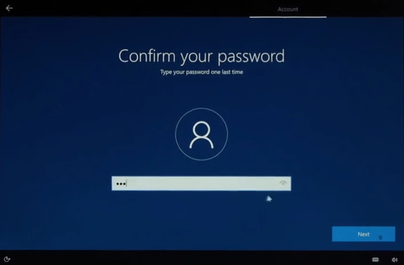 2022 08 16 PRVC MS Procedure d installation de windows 10 Step 02 account 01b FR PLA